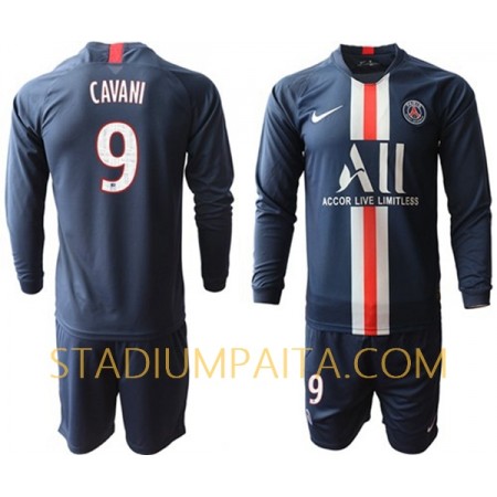 Virallinen pelipaita Paris Saint-Germain Cavani 9 Koti 2019-20 Pitkähihainen - Lasten( + Lyhyet housut ) Virallinen pelipaita Paris Saint-Germain Cavani 9 Koti 2019-20 Pitkähihainen - Lasten( + Lyhyet housut )